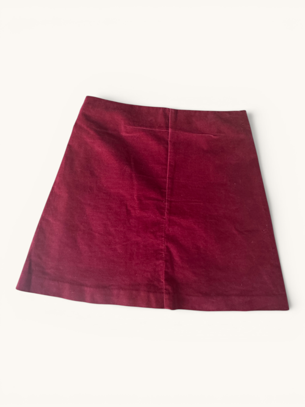 Eleganter Samtrock in A-Linie mit Wappenknöpfen Gr.12A / 152cm | Jacadi Paris