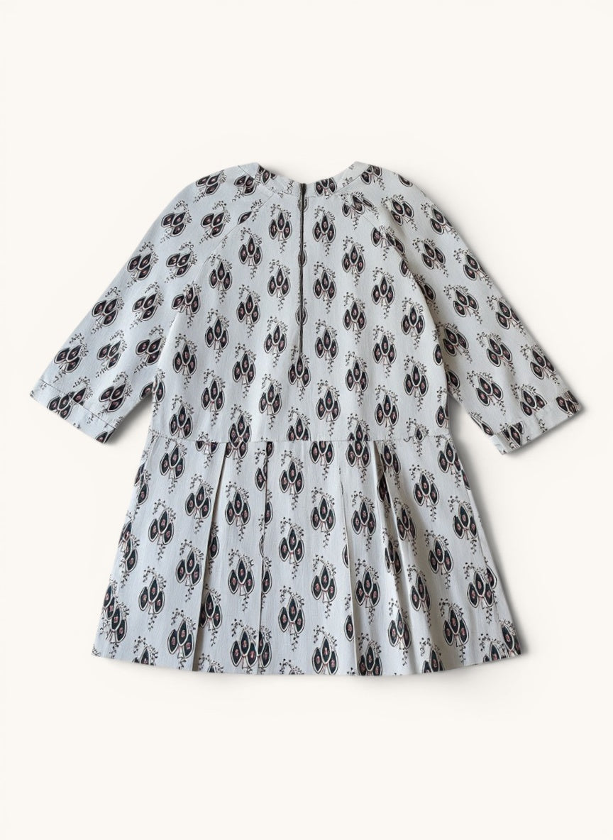 Exklusives Tunikakleid mit Ornament-Print Gr.12 | Bonpoint