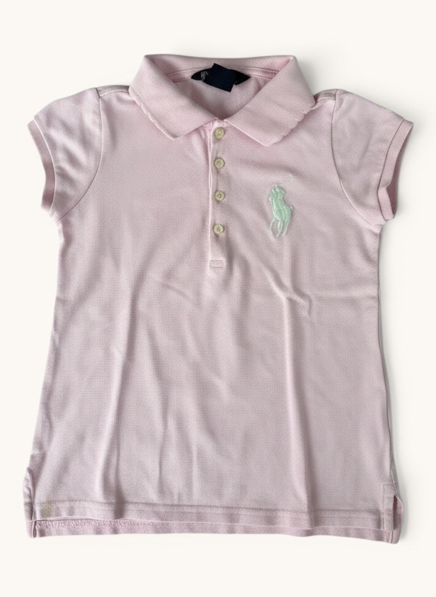 Klassisches Poloshirt in Pastellrosa Gr.116 | Ralph Lauren