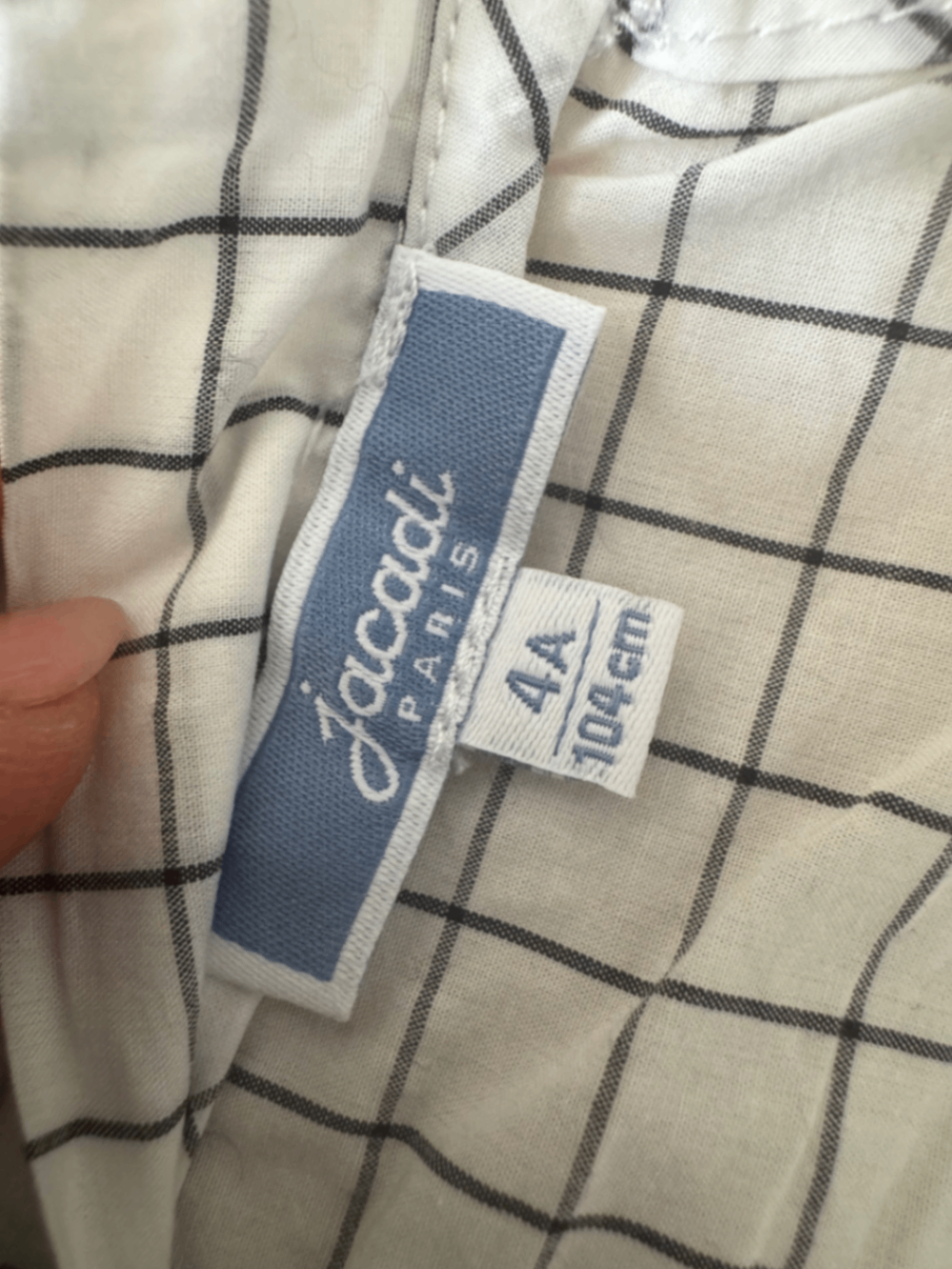 Cleane Karobluse mit XL-Schleife Gr.4A / 104 cm | Jacadi Paris