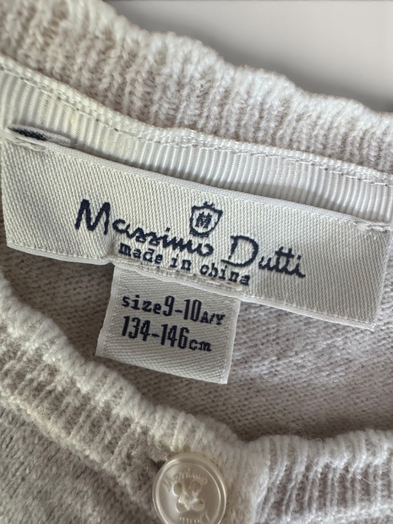 Feinstrick-Cardigan mit floralem Print Gr.9-10Y / 134-146 cm | Massimo Dutti