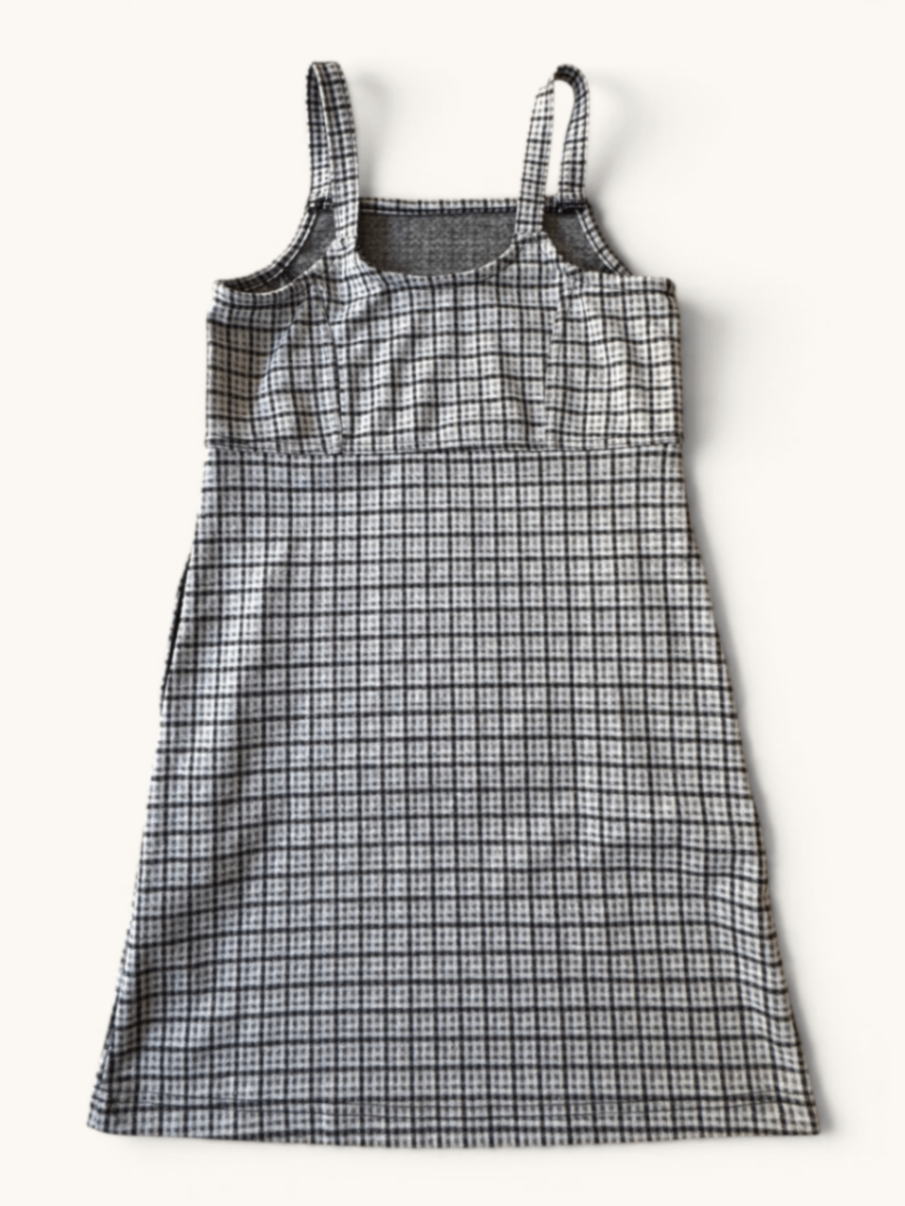 Stylisches Trägerkleid im Karo-Look Gr.9/10 | Abercrombie Kids