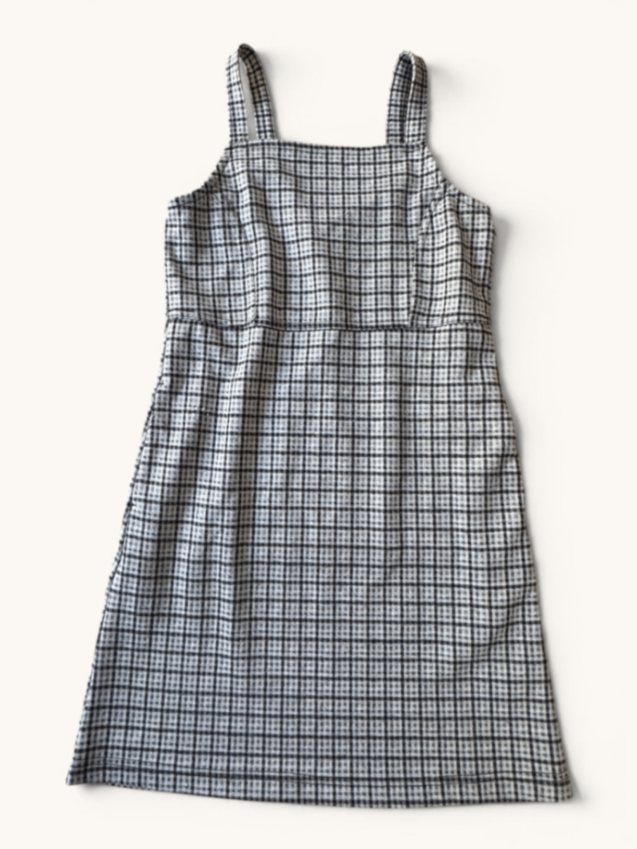 Stylisches Trägerkleid im Karo-Look Gr.9/10 | Abercrombie Kids