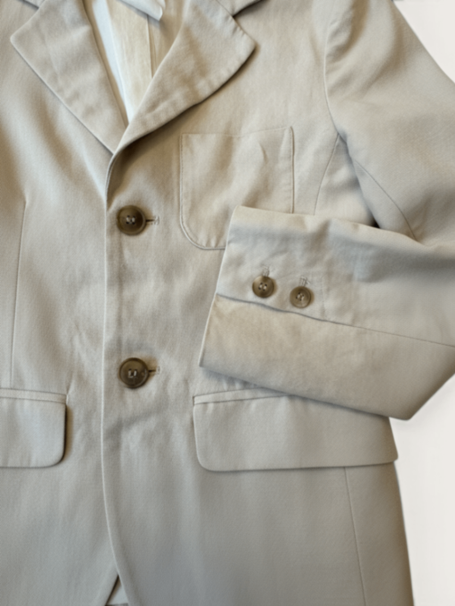 Sommer-Sakko in hellem Beige Gr.140 / 10 | Bonpoint