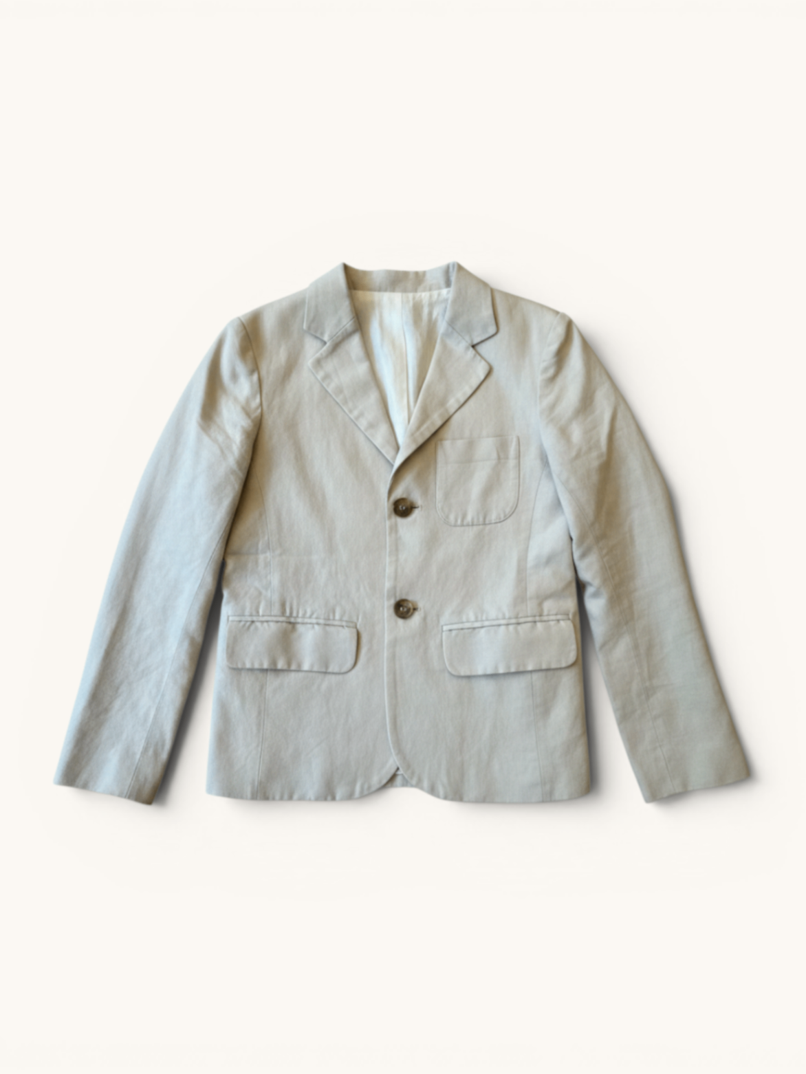 Sommer-Sakko in hellem Beige Gr.140 / 10 | Bonpoint