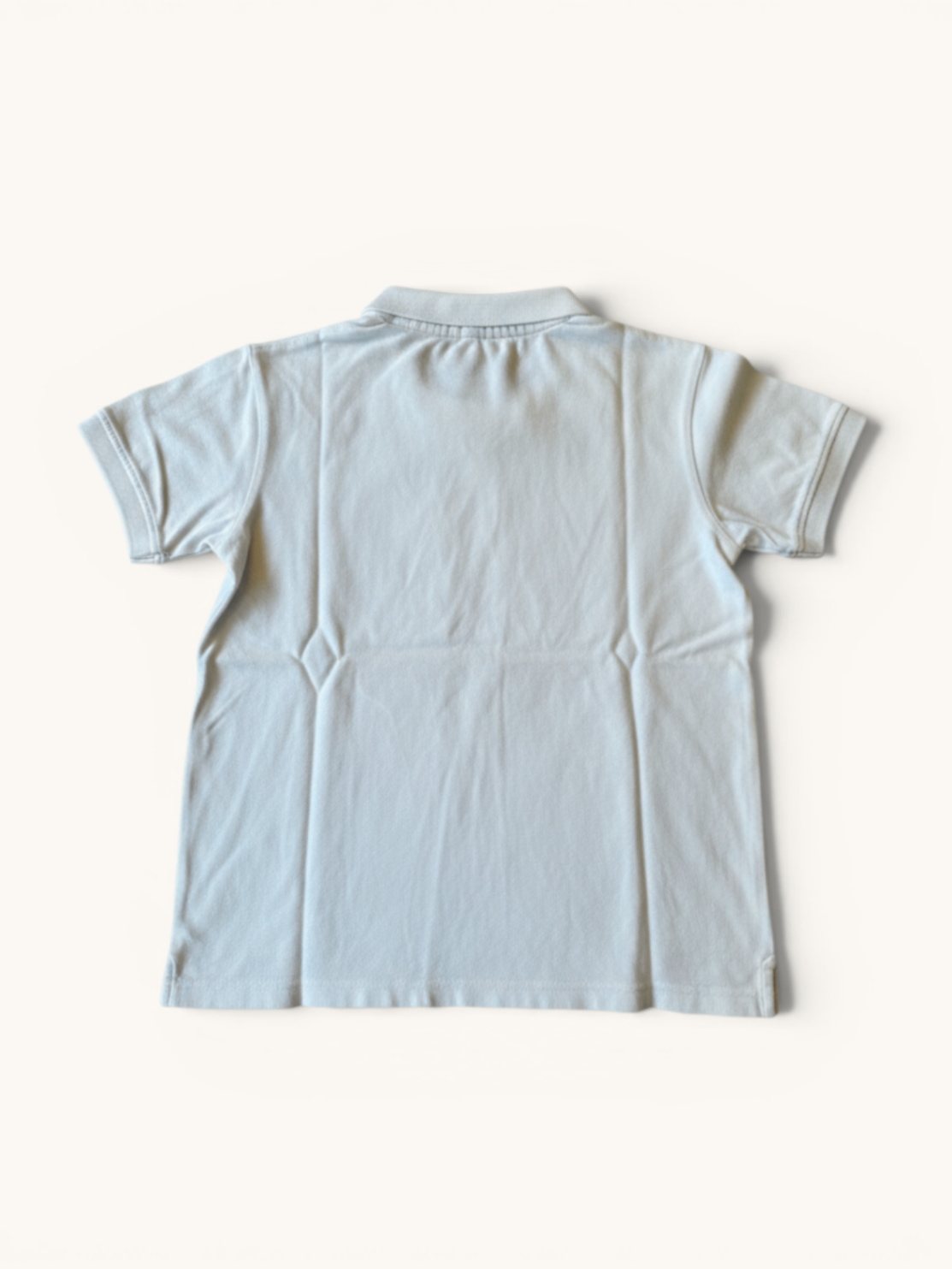 Minimalistisches Poloshirt Weiß Gr.12 | CrewCuts