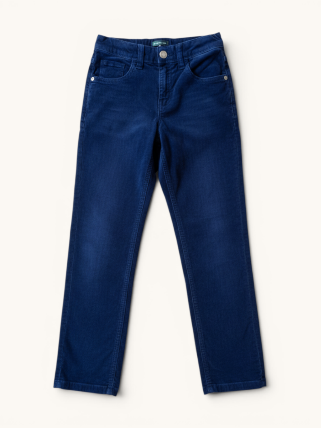 Samtige Feincordhose in kräftigem Dunkelblau Gr.140 | United Colors of Benetton
