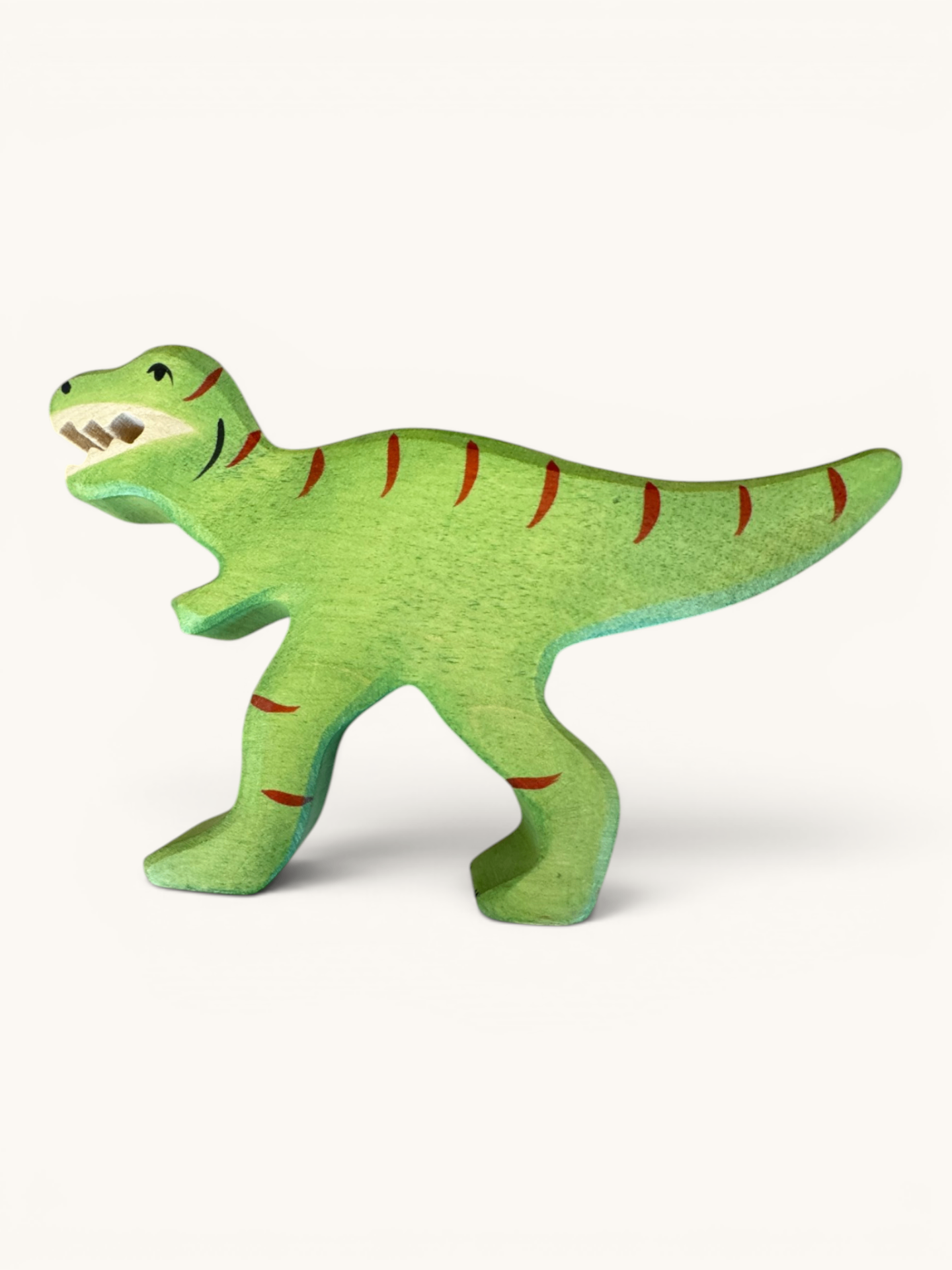 Handgefertigte Holzfigur Tyrannosaurus Rex | Holztiger