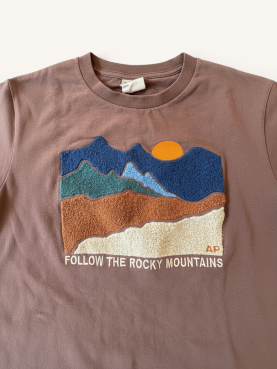 benteuer-Sweatshirt „Rocky Mountains“ Braun Gr.10A | Arsène & Les Pipelettes