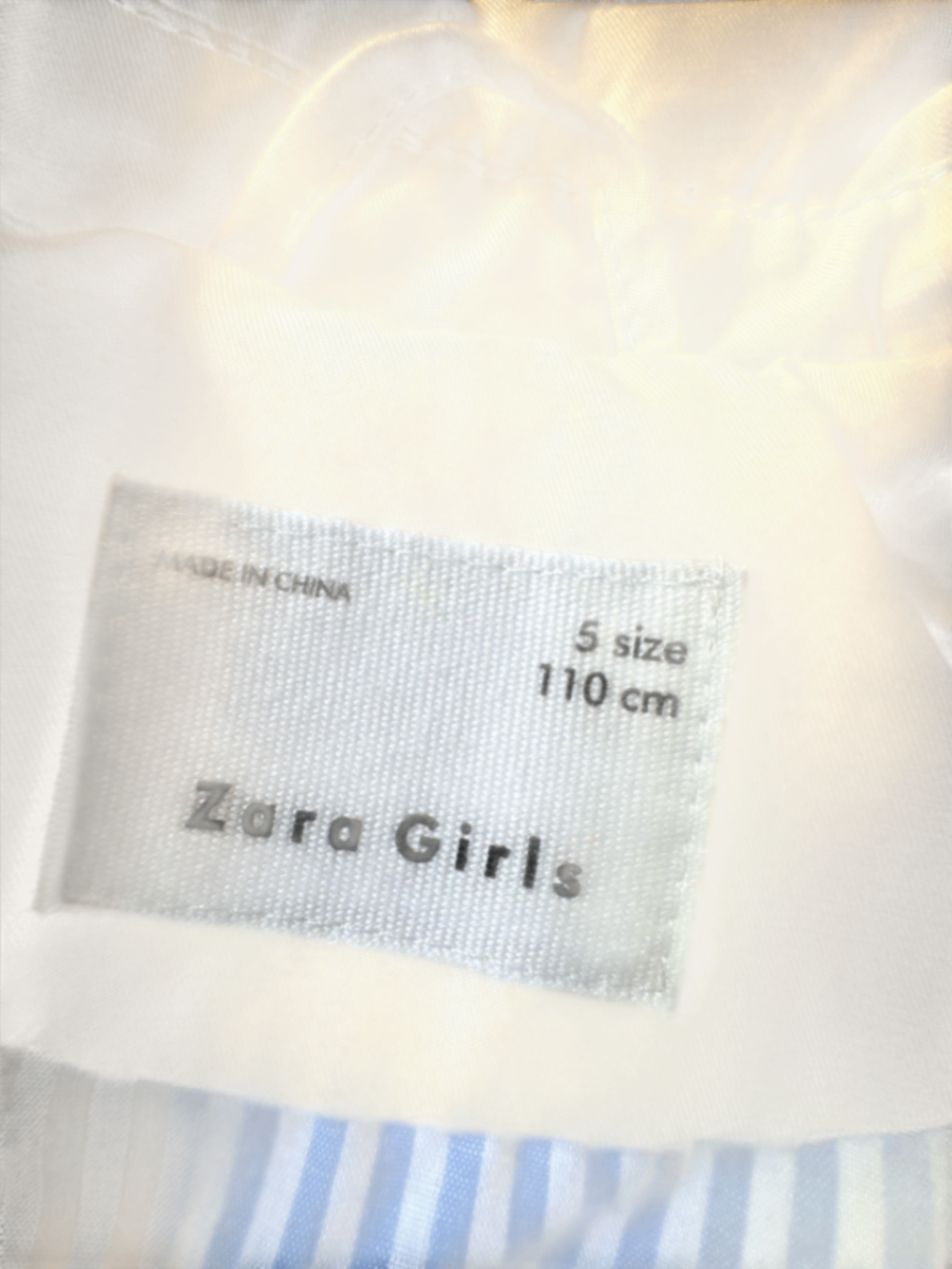Trenchcoat Hellbeige Gr.110 cm | Zara Girls