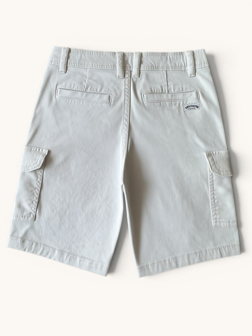 Robuste Cargo-Shorts in weiß Gr.122 | MNG
