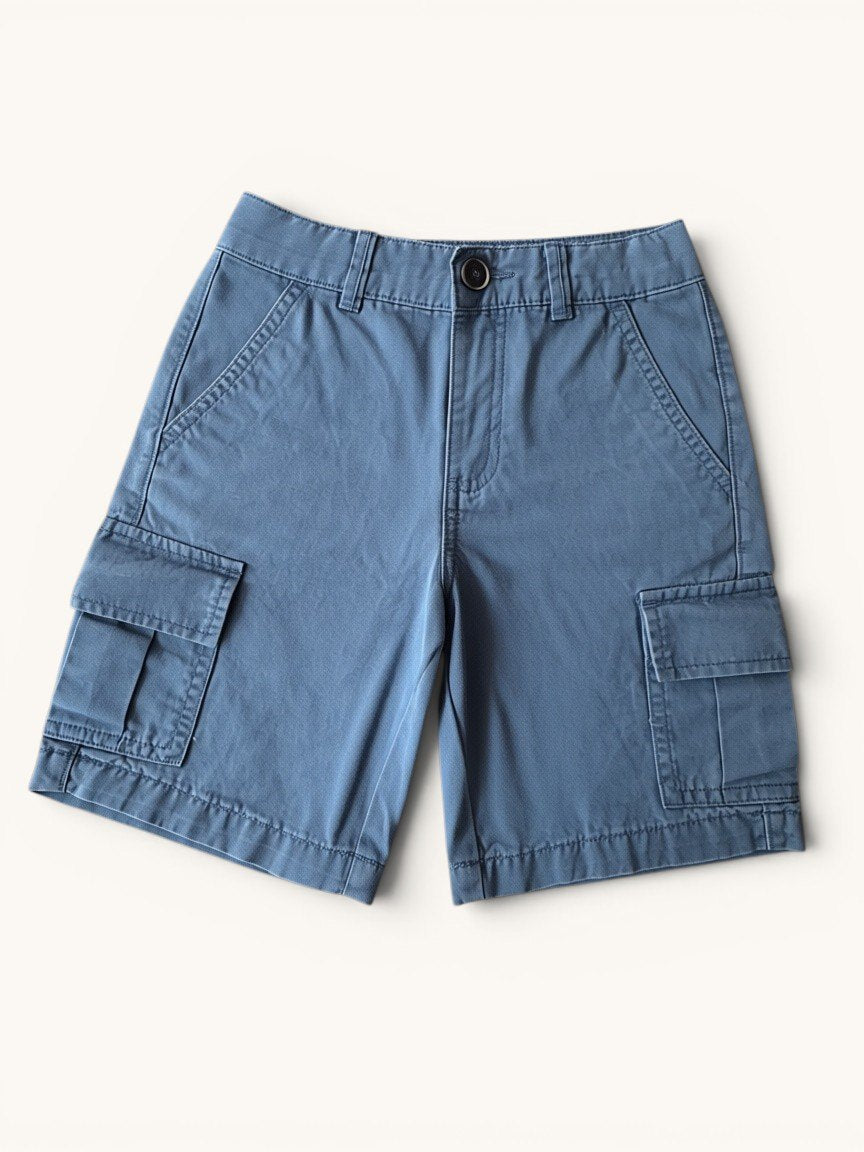 Robuste Cargo-Shorts in Blau Gr.122 | MNG