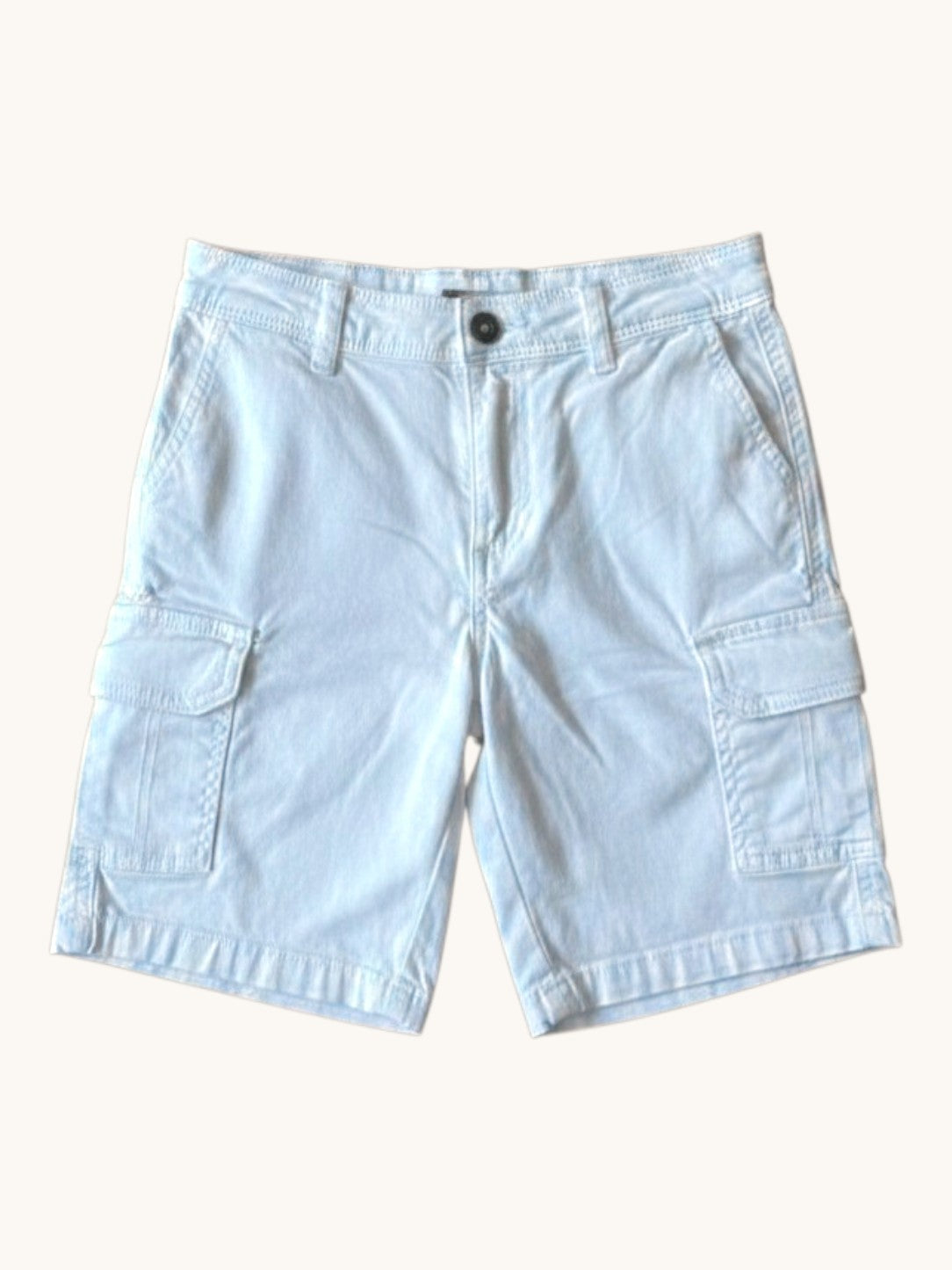 Robuste Cargo-Shorts in weiß Gr.122 | MNG