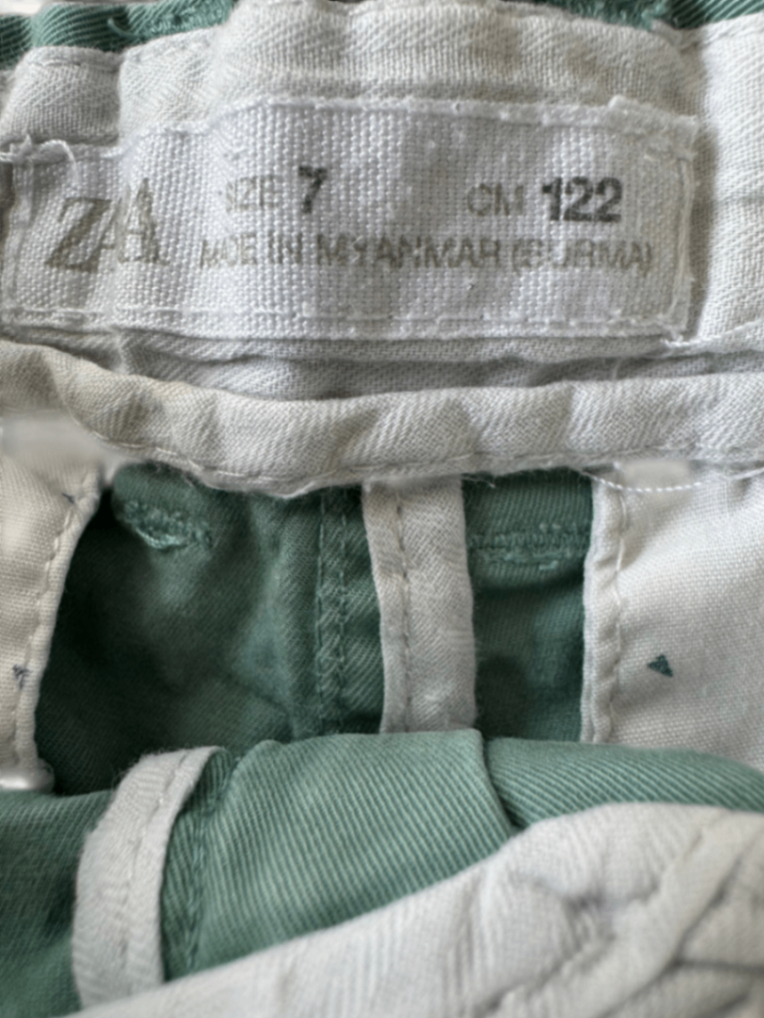 Klassische Chino-Shorts in Türkis Gr.122 | H&M