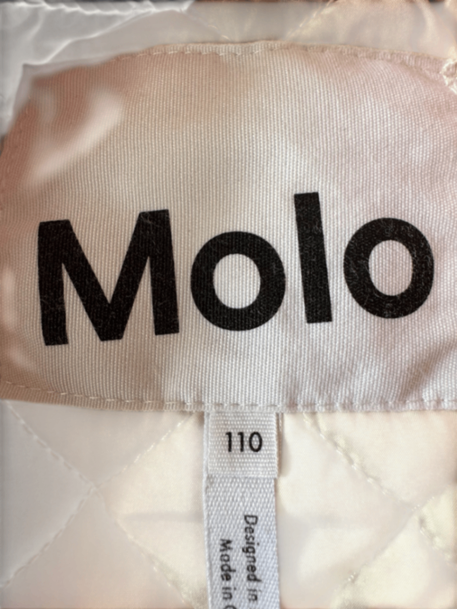 Knallige Bomberjacke mit Ying-Yang-Motiv Pink Gr.110 | Molo