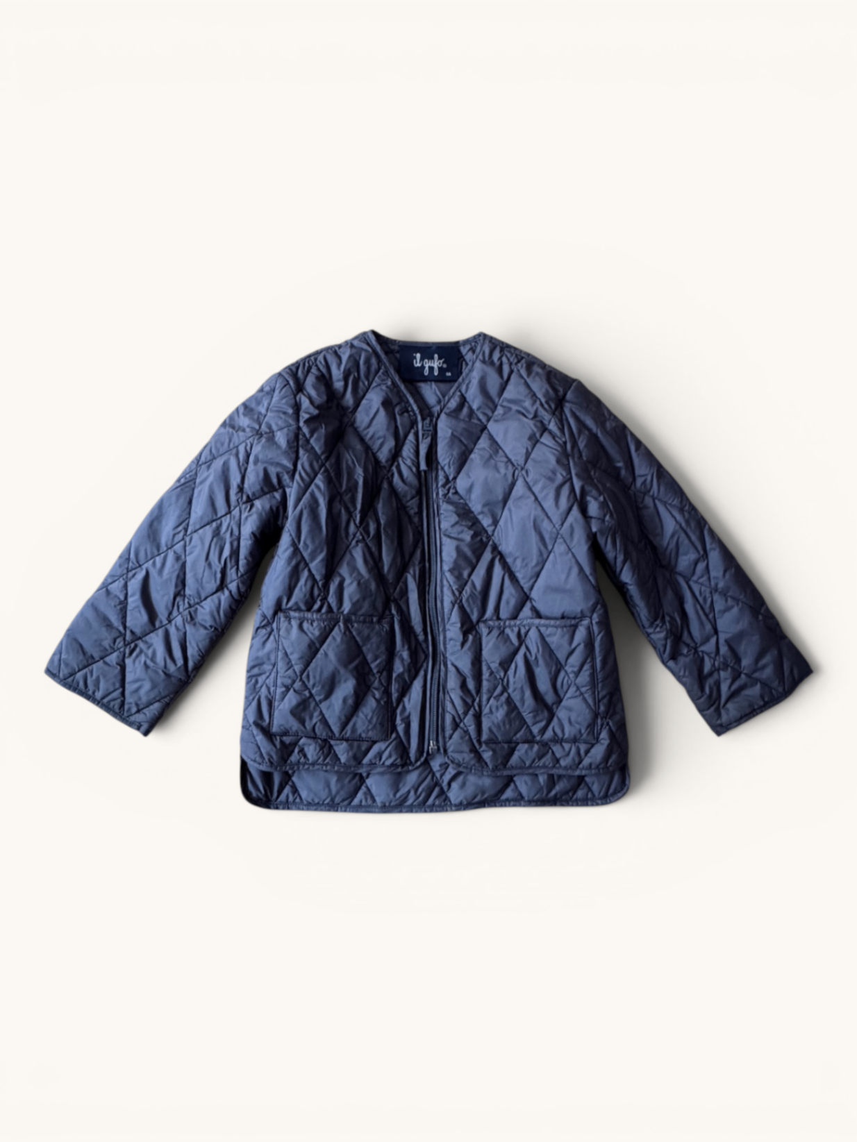 Steppjacke Dunkelblau Gr.116 | Il Gufo