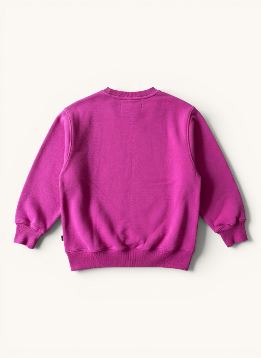 Pinker Sweatshirt mit Graffiti-Print Gr.128 | Molo