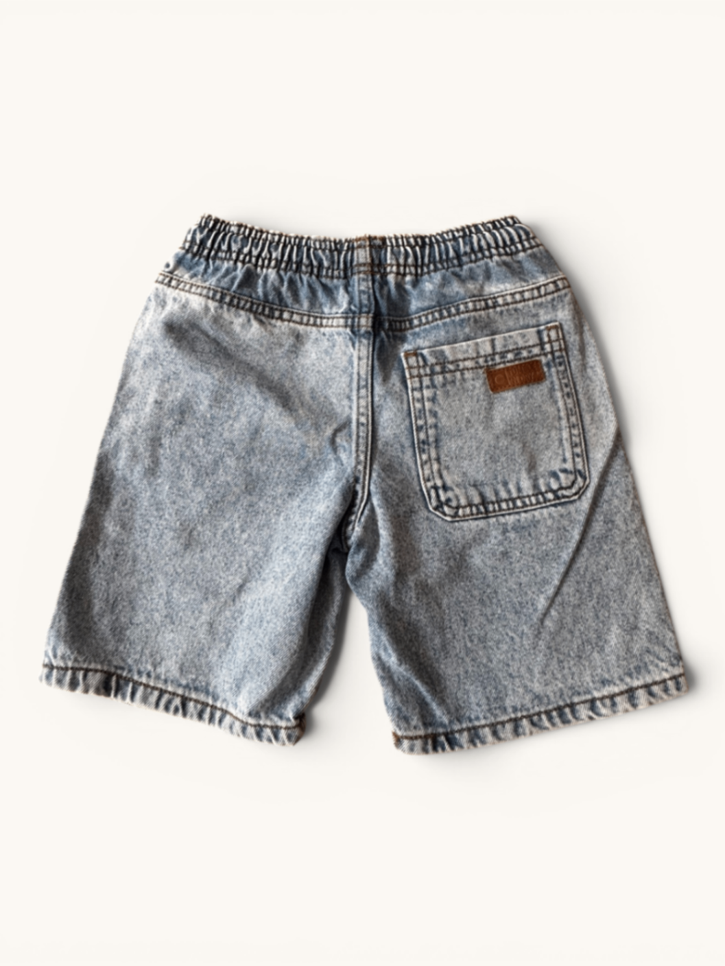 Lässige Jeans-Shorts mit Kordelzug Blau Gr.122 | Tumble 'N Dry