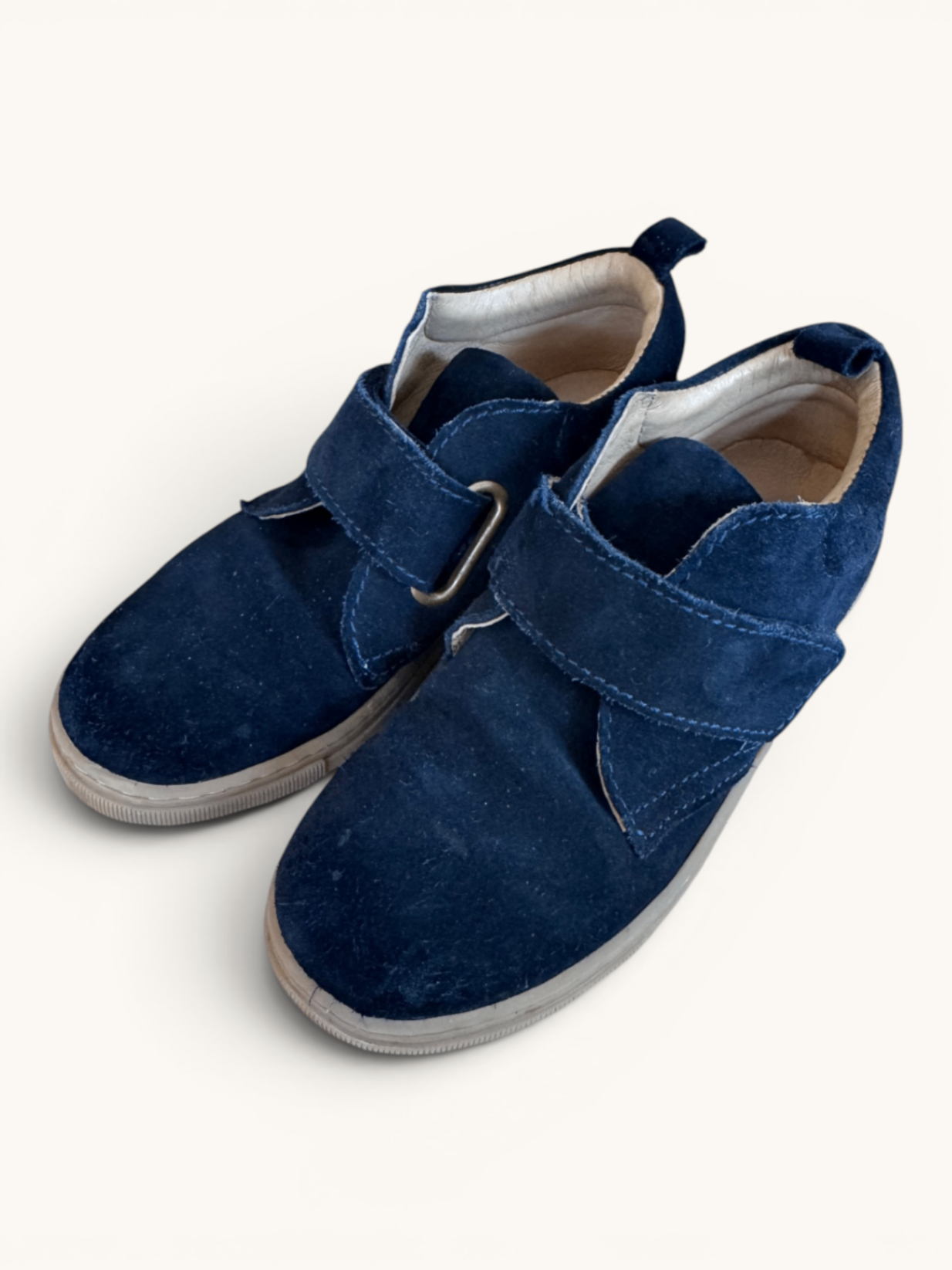 Mid-Cut Klett-Halbschuhe Wildleder Dunkelblau Gr.32 | adidas