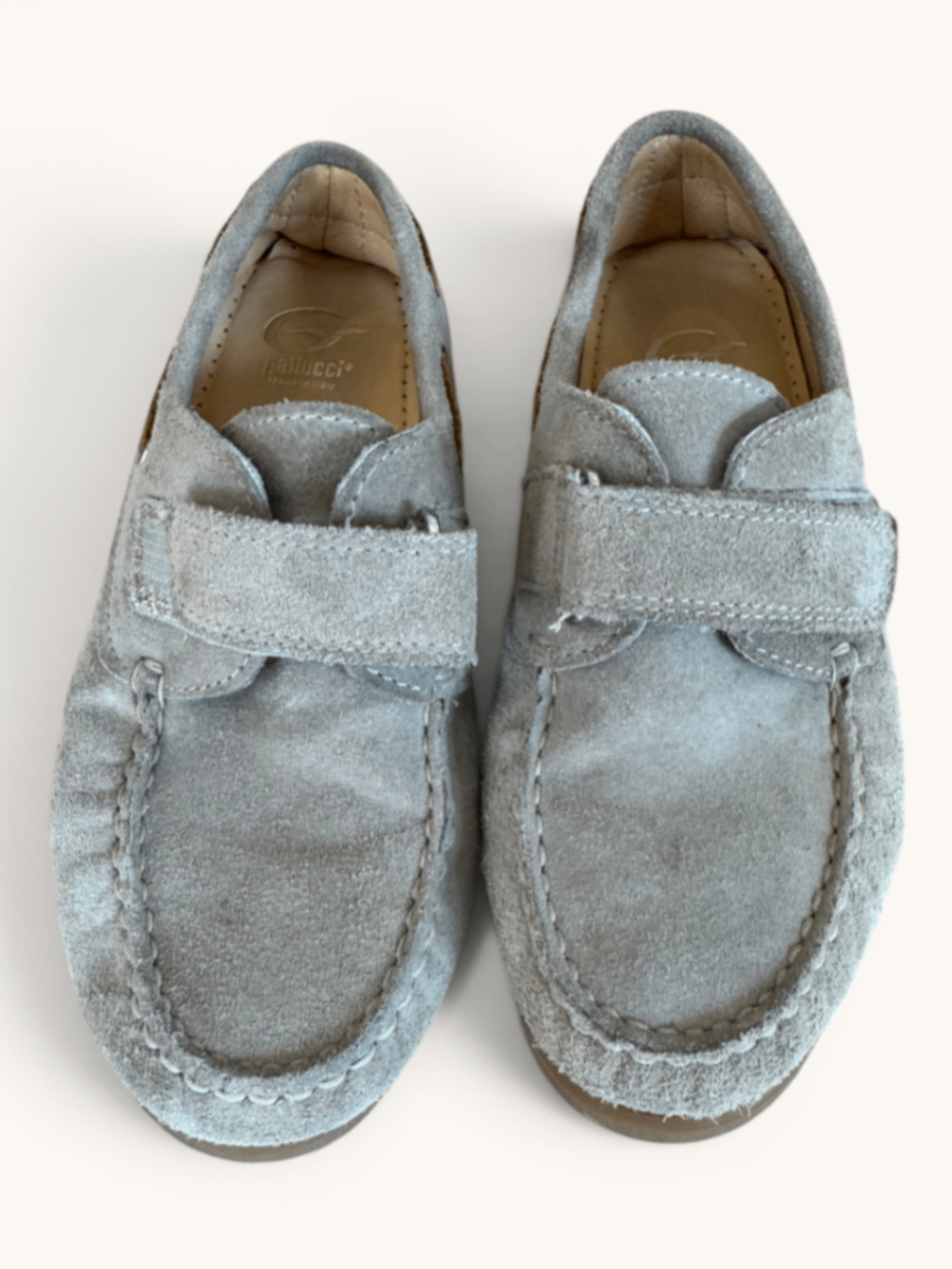Bootsschuhe Mokkassins Beige Gr.33 | Gallucci