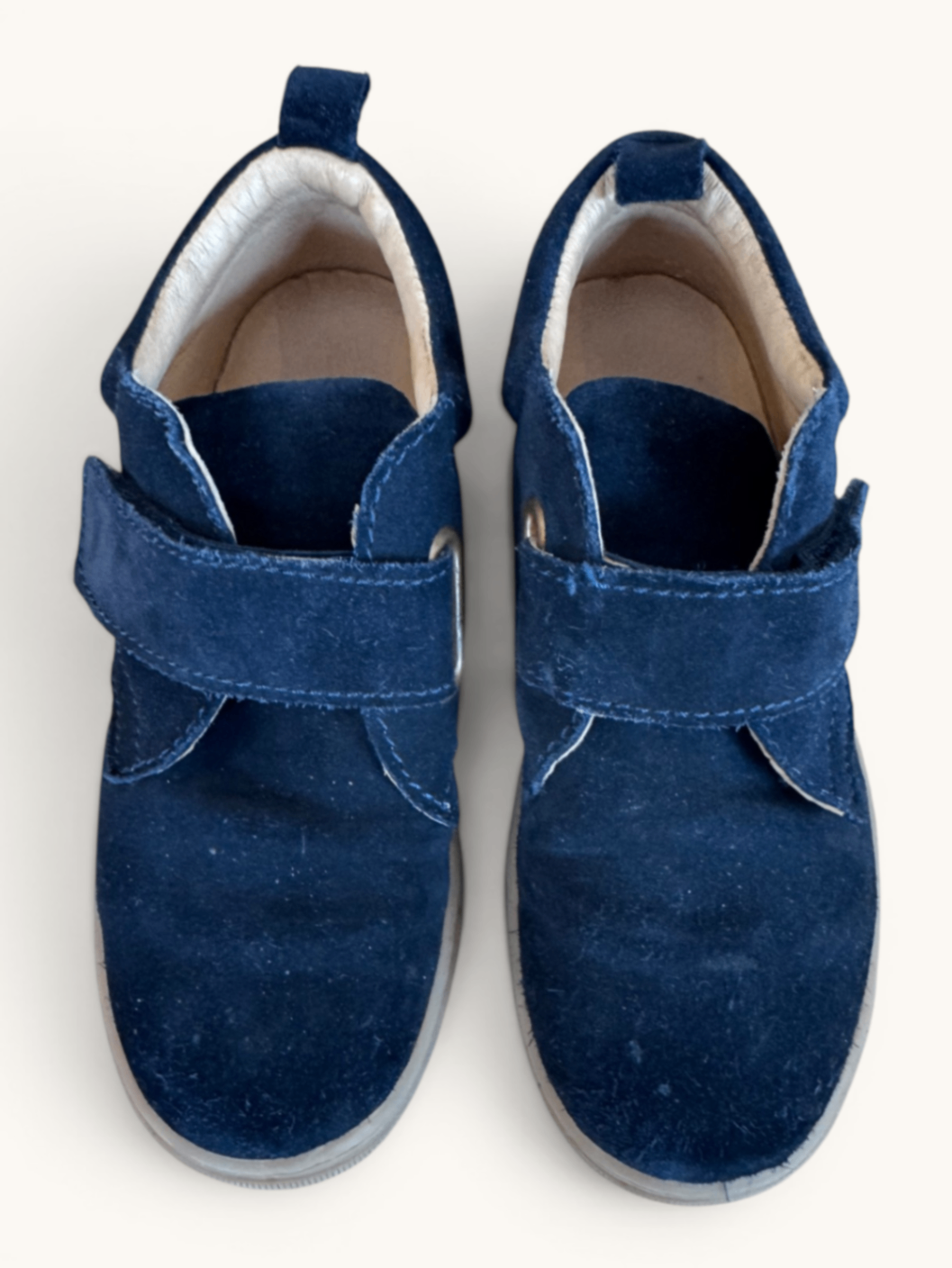Mid-Cut Klett-Halbschuhe Wildleder Dunkelblau Gr.32 | adidas