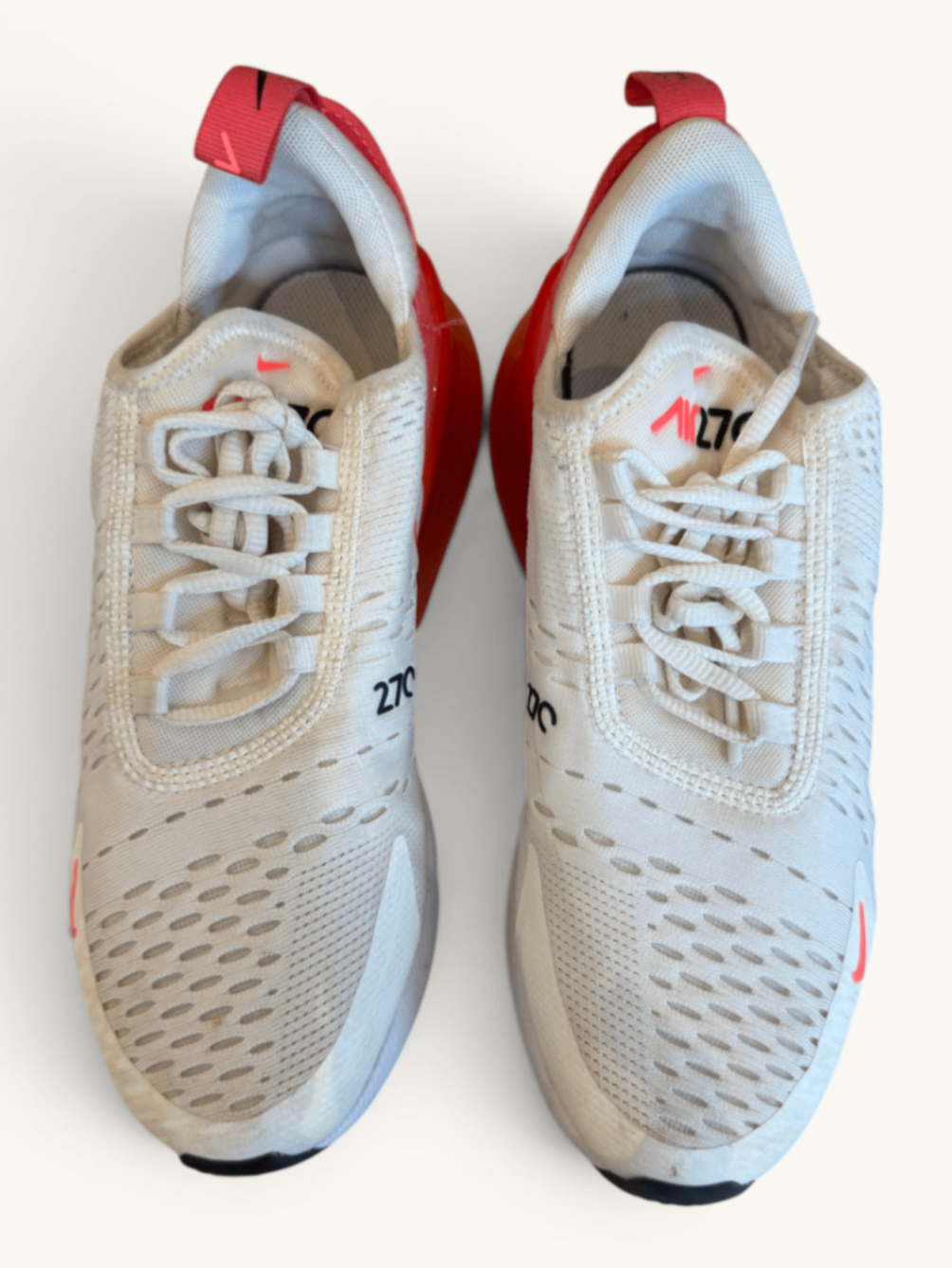 Sneaker Air Max 270 in Weiß & Pink Weiß / Rot / Rosa Gr.37.5 | Nike