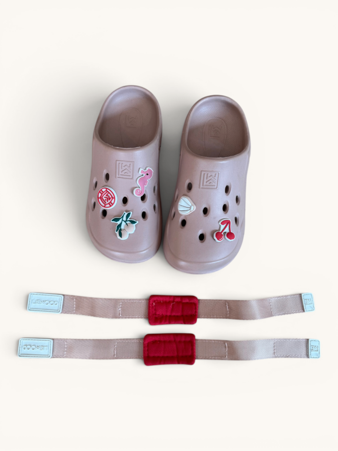 Clogs mit Ansteck-Pin-Set und Fersenriemen Gr.29 | LIEWOOD