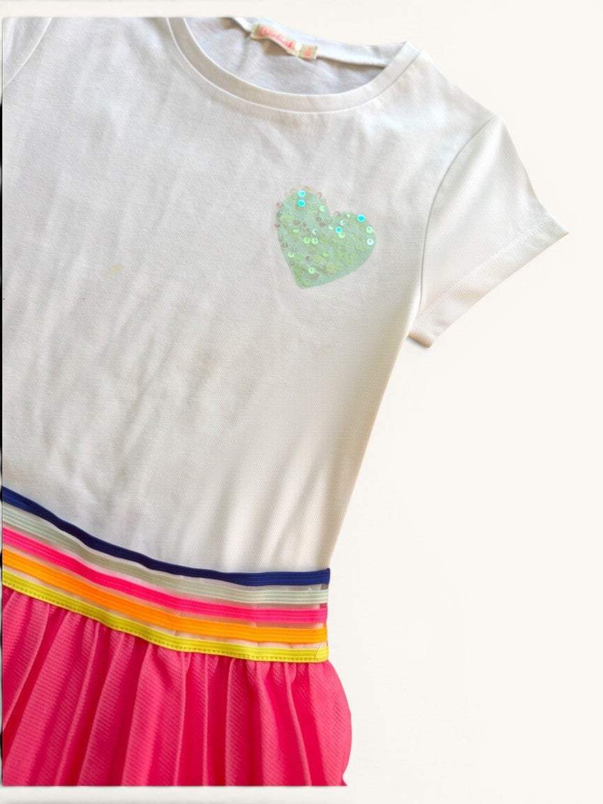 Tüllkleid mit Pailletten-Herz Gr.126 | Billieblush