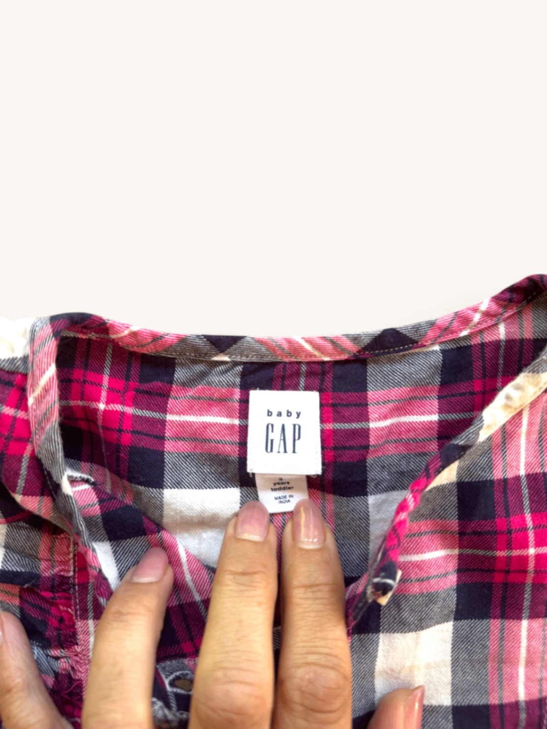 Kariertes Blusenkleid mit Rüschen Gr.98 | baby GAP