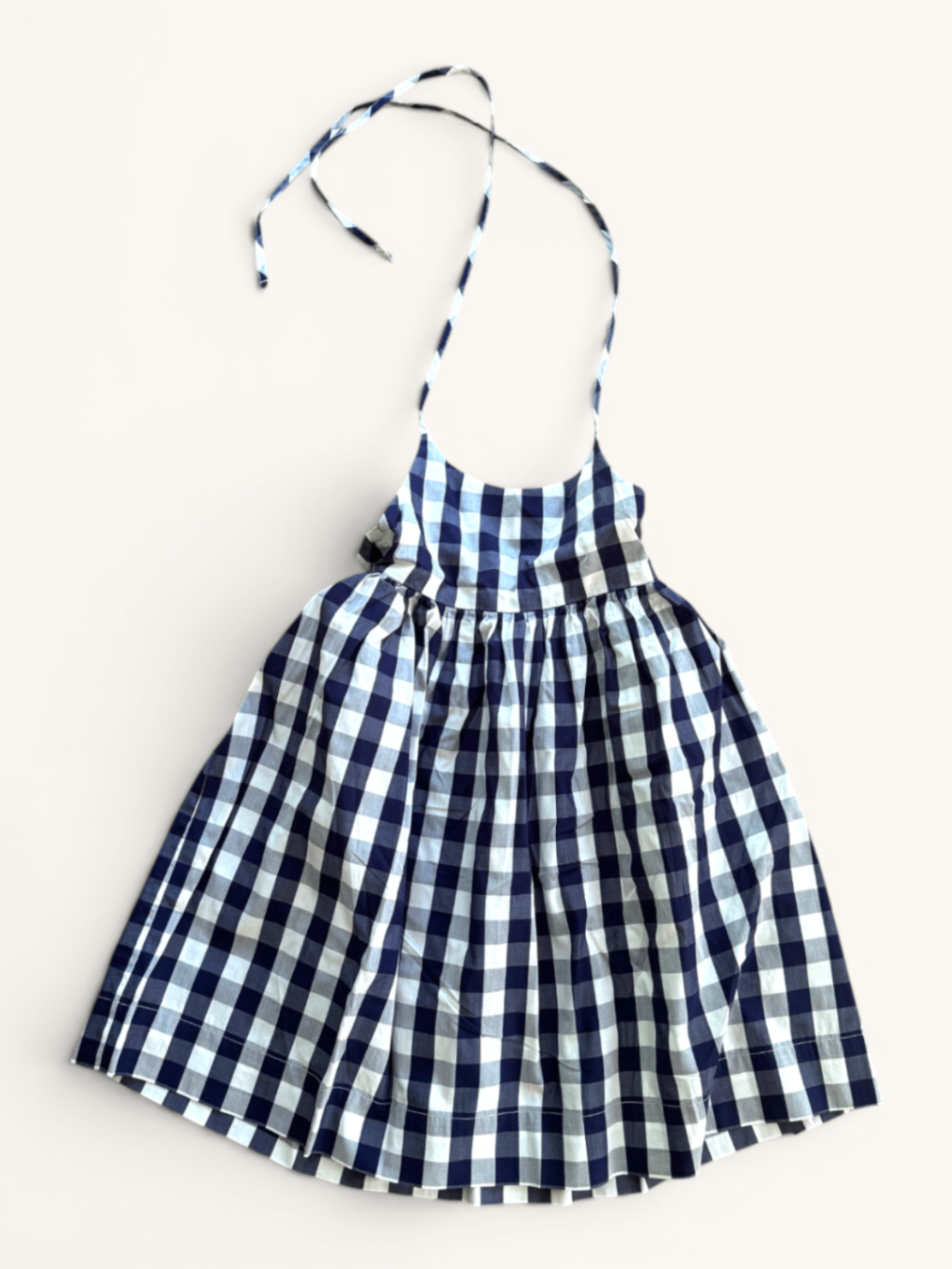 Ärmelloses Gingham-Sommerkleid Gr.116 | Il Gufo
