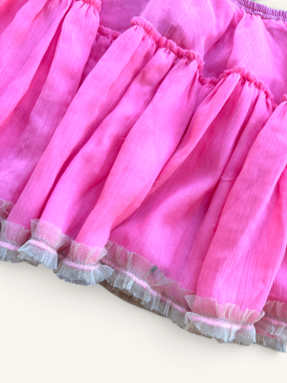 Stufen-Tüllrock in Neon-Pink Gr.4-5 | i love gorgeous