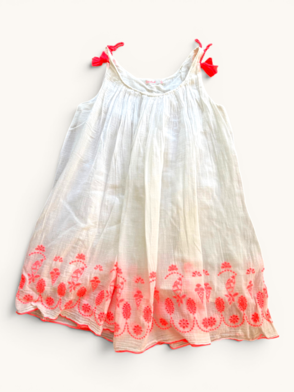 Sommerkleid mit Eiscreme-Stickerei Gr.116 | Billieblush