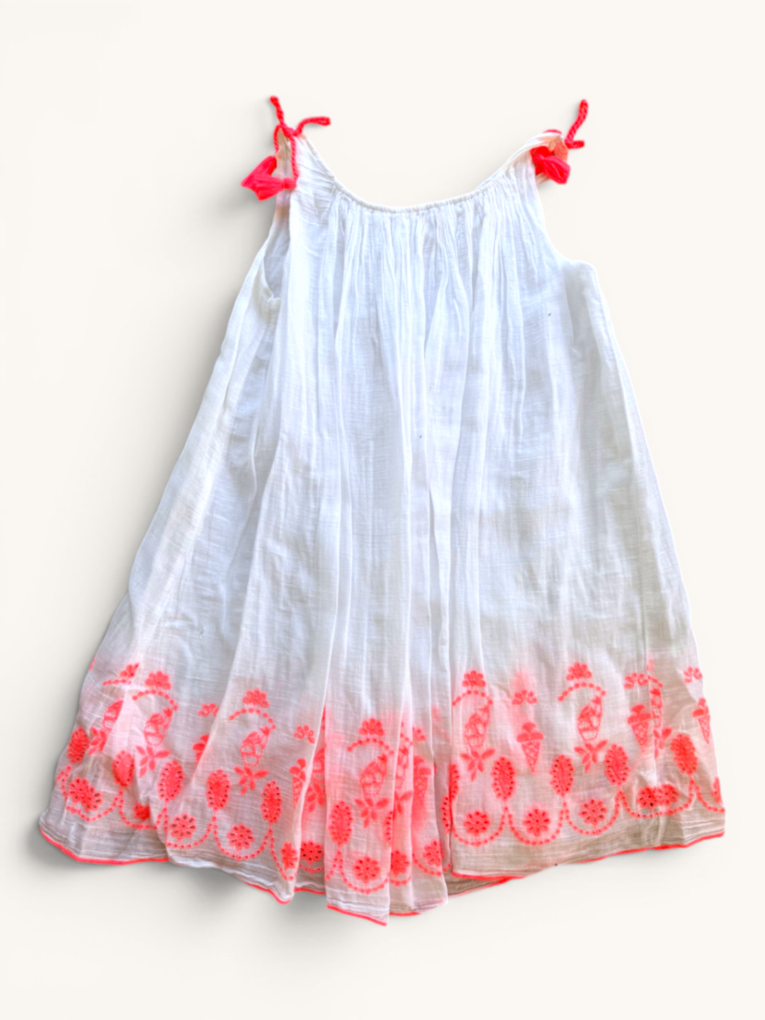 Sommerkleid mit Eiscreme-Stickerei Gr.116 | Billieblush