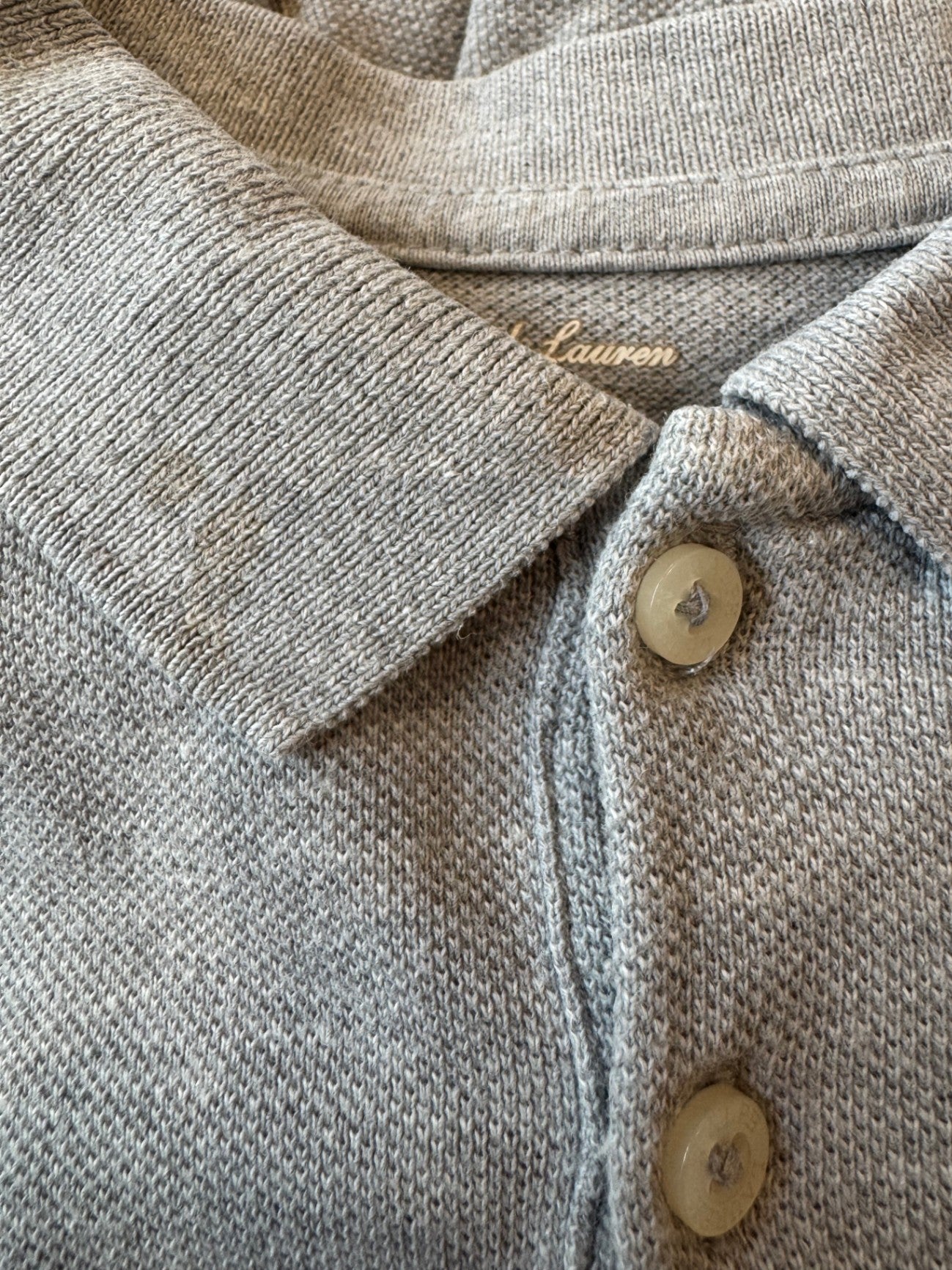 Langarm-Polokleid mit Plissee-Rock Grau Gr.92 | Ralph Lauren