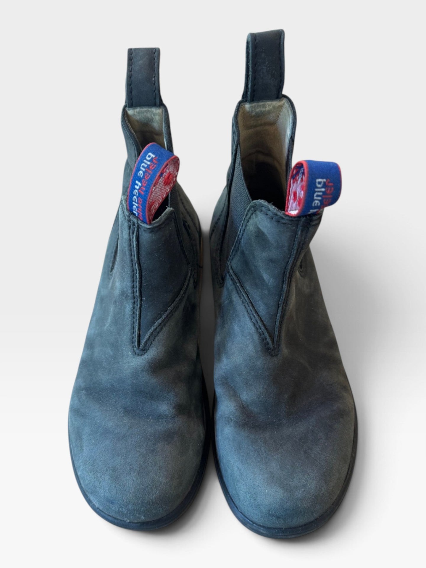 Chelsea Boots aus Nubukleder Anthrazit Gr.34 | Blue Heeler