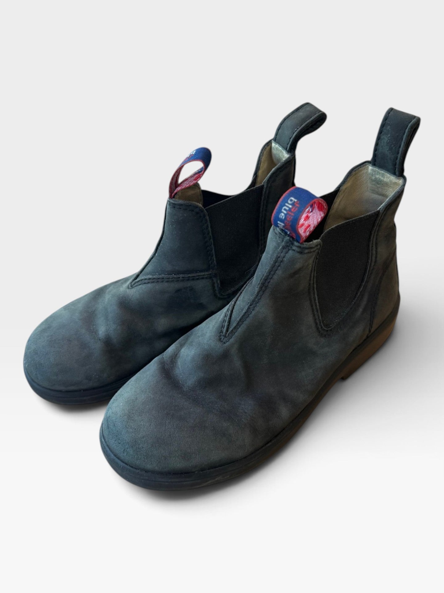 Chelsea Boots aus Nubukleder Anthrazit Gr.34 | Blue Heeler
