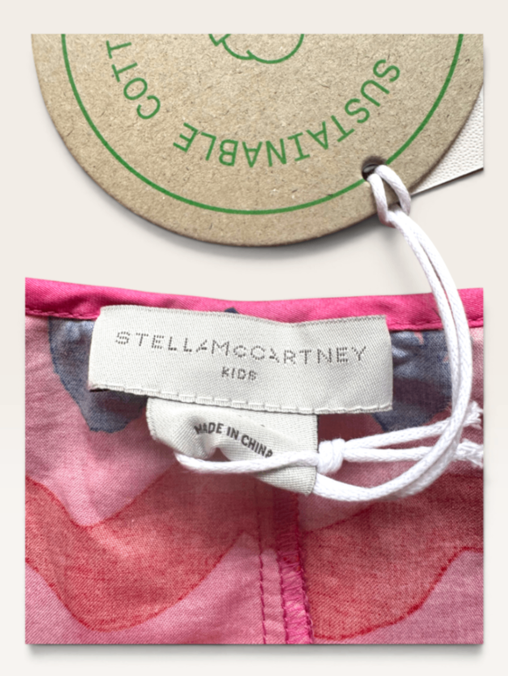 Bunter Jumpsuit mit Wellen- und Punktemuster Gr.152 | Stella McCartney Kids