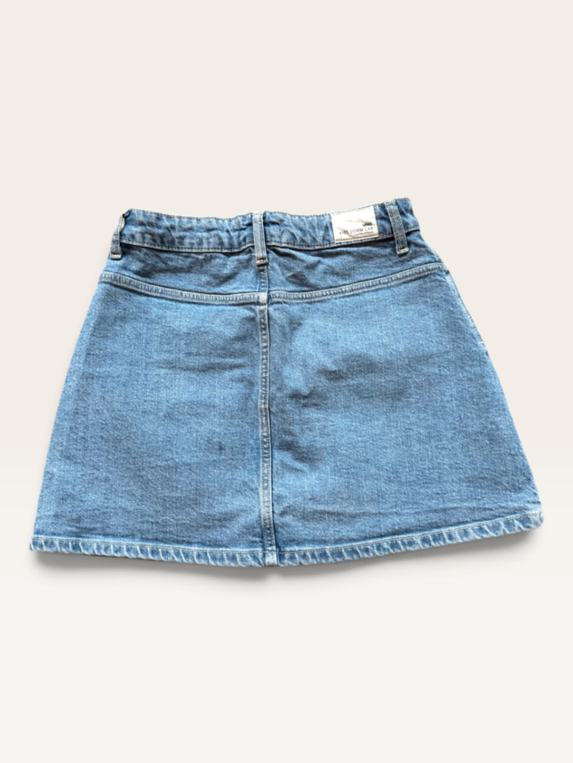 Klassischer Denim-Minirock mit Knopfleiste Blau Gr.164 | MNG