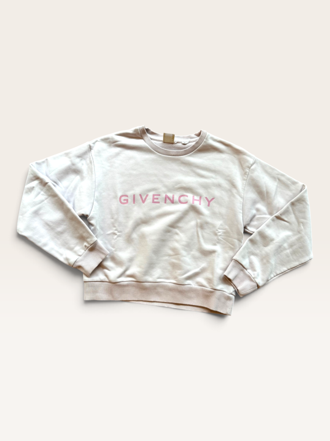 Cropped Sweater Rosa mit Givenchy-Logo | Givenchy
