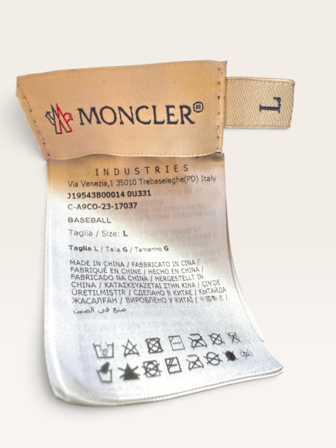 Basecap Dunkelblau Gr.L | Moncler