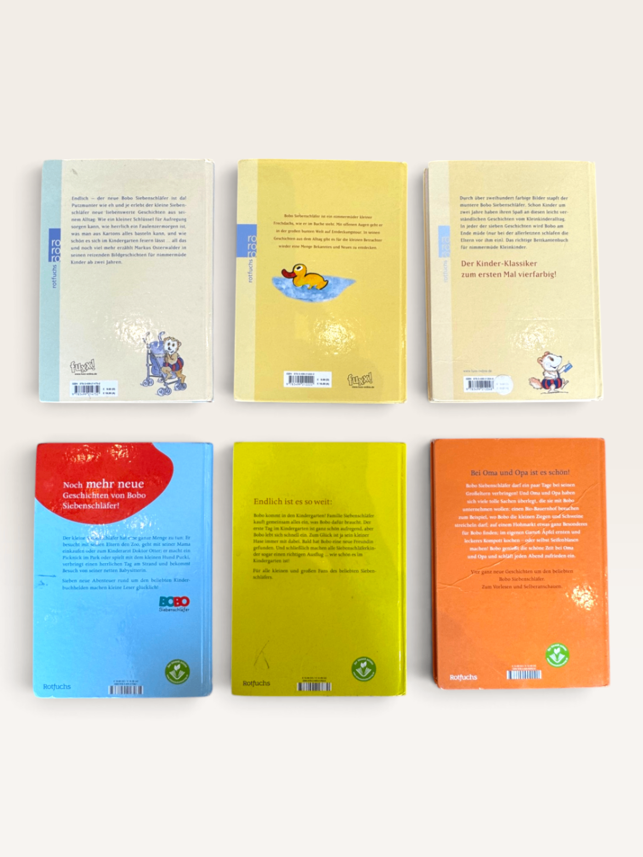 6er Set Bobo Siebenschläfer Bücher von Markus Osterwalder | rororo