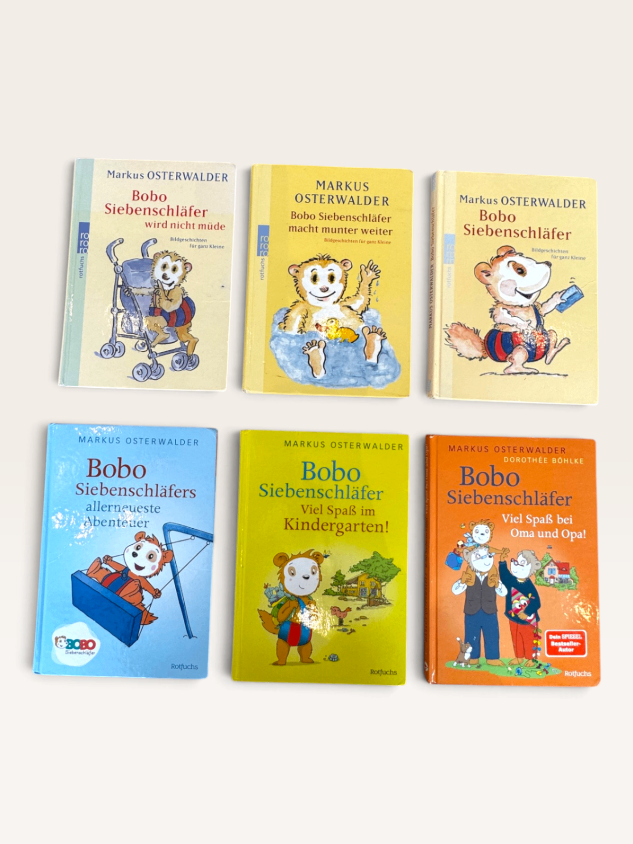 6er Set Bobo Siebenschläfer Bücher von Markus Osterwalder | rororo