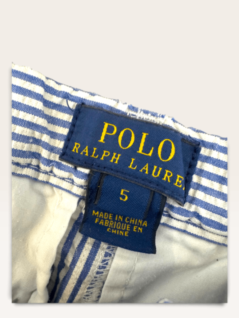 Polo Ralph Lauren Chino-Shorts Gestreift Gr.5 | Polo Ralph Lauren
