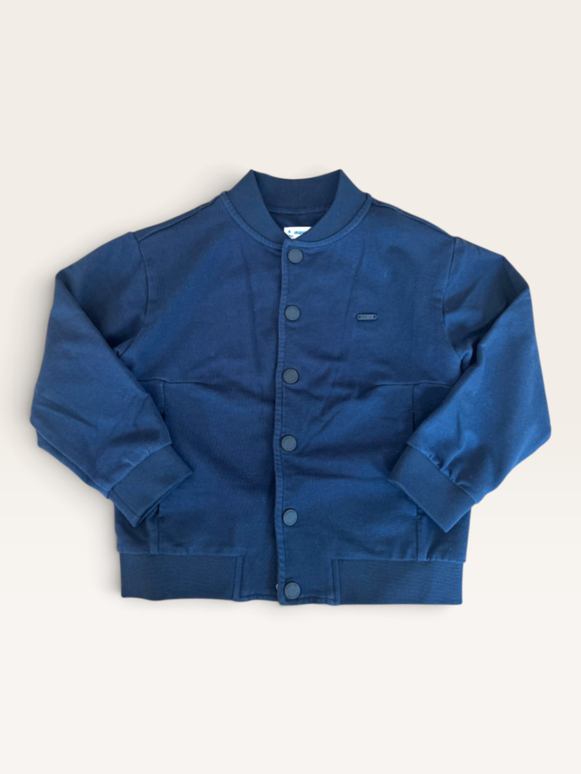Sweat-Jacke im Bomber-Stil Blau Gr.104 cm | Mayoral