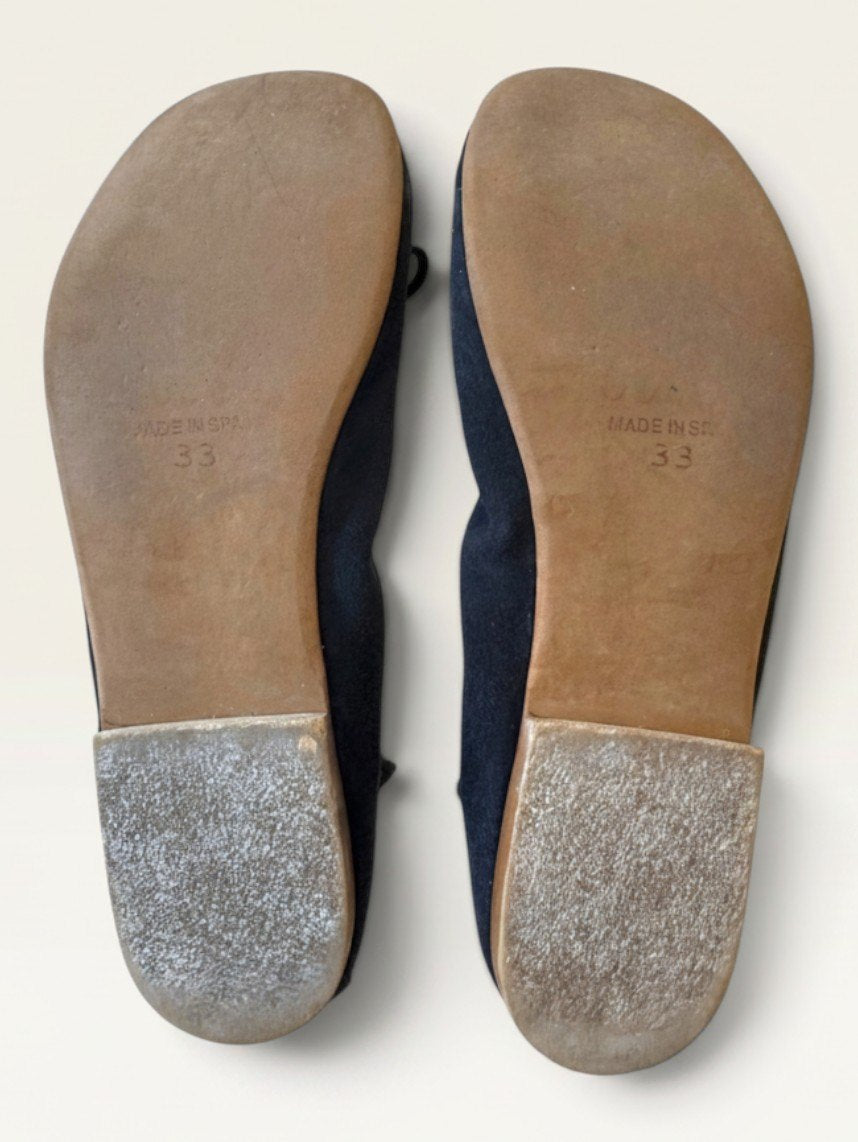 Kinder-Ballerinas, Dunkelblau Gr.33 | Clic!