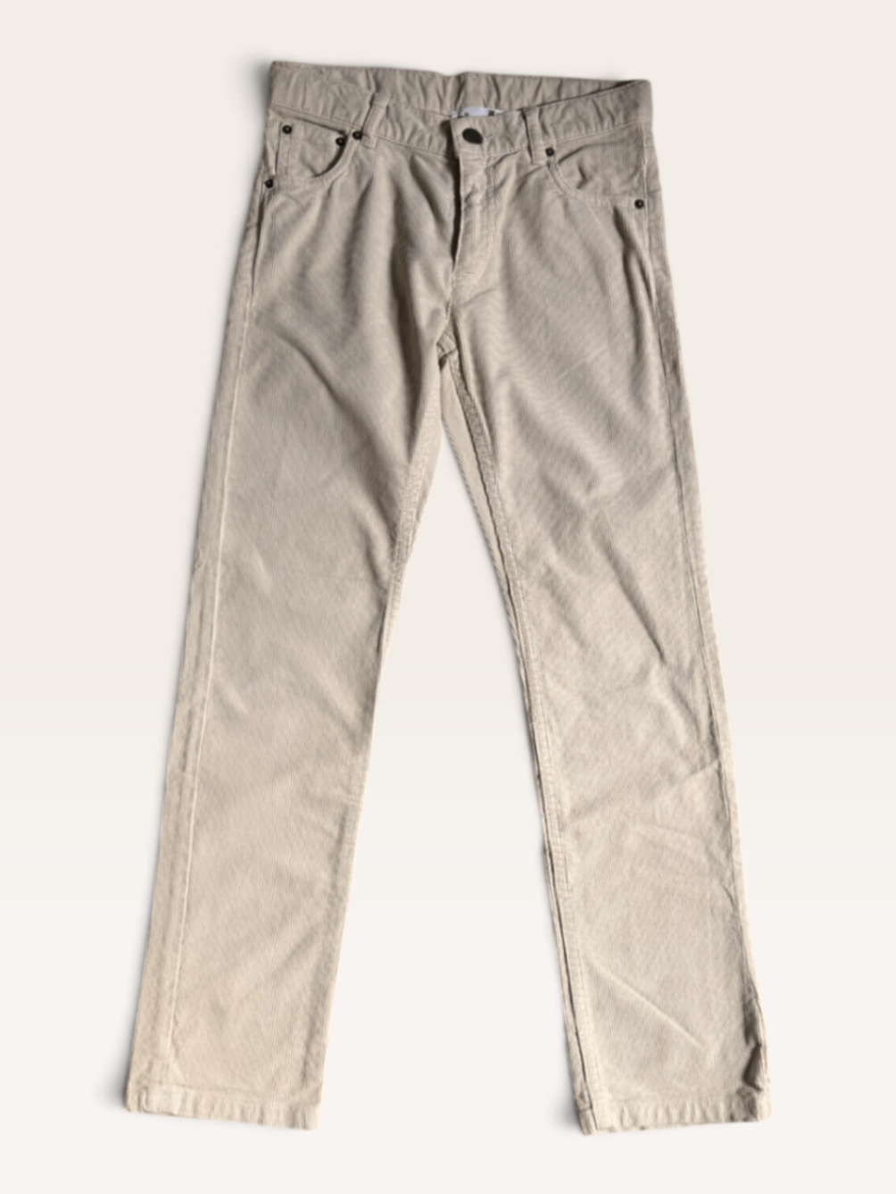 Cord Hose Beige Gr.140/60 | Bonpoint