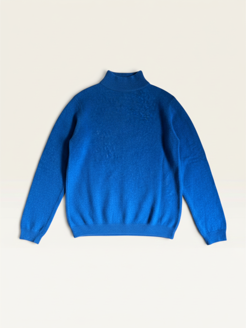 Troyer, 100% Kaschmir Blau Gr.12 | Bonpoint