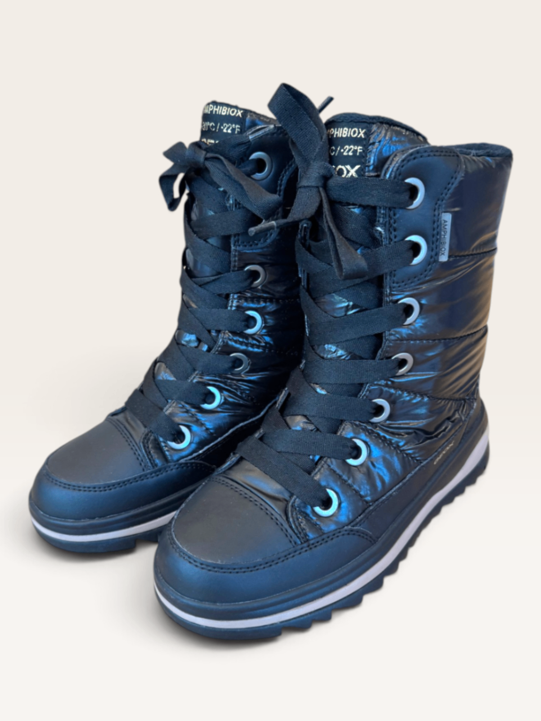 Amphibiox Winterstiefel, Schwarz Gr.35 | Geox