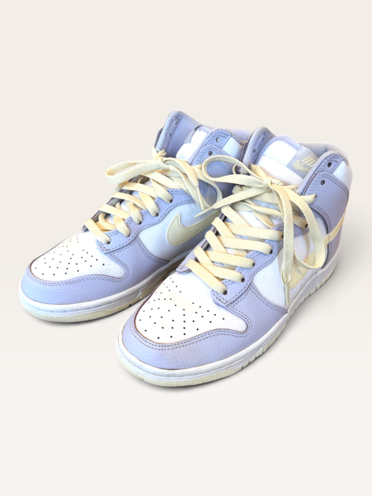 Dunk High Sneaker, Pastell-Lila/Weiß Gr.38.5 | Nike