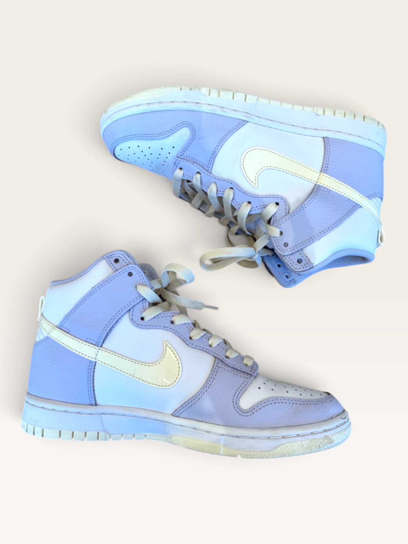 Dunk High Sneaker, Pastell-Lila/Weiß Gr.38.5 | Nike